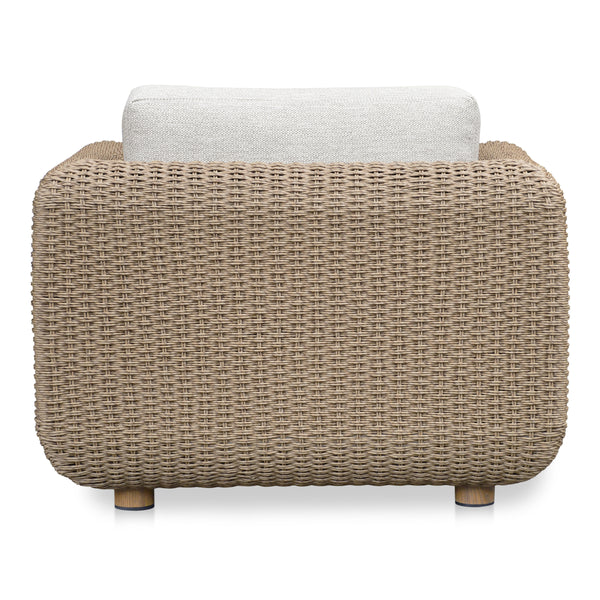Soma Outdoor Accent Chair with Natural Wicker