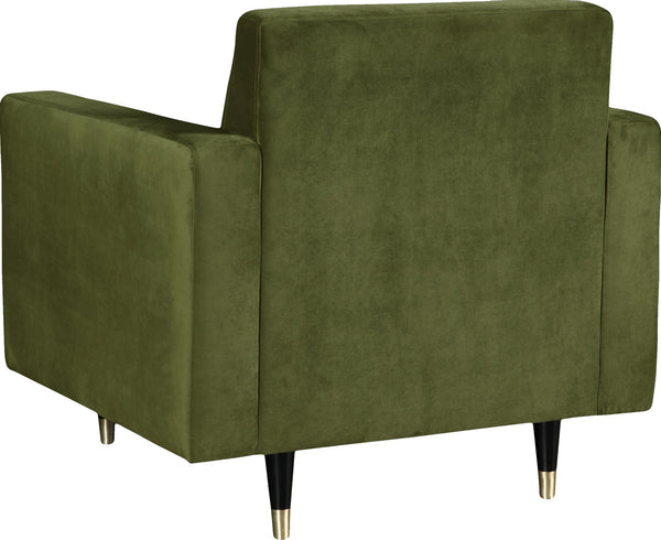 Kristin Chair In Olive Velvet