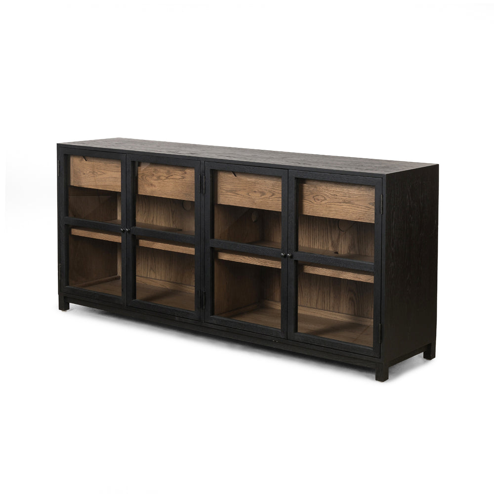 Millie Large Sideboard in Matte Black