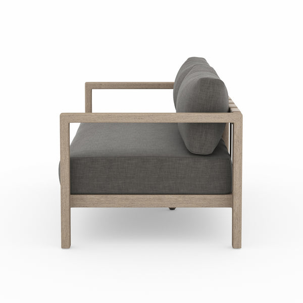 Sonoma Outdoor Sofa In 60" In Brown/Charcoal