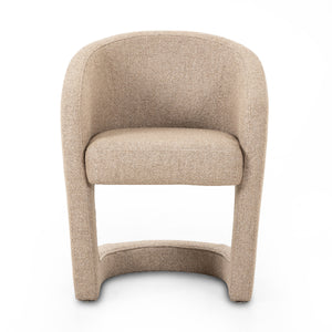 Reynold Dining Armchair In Heron Sand