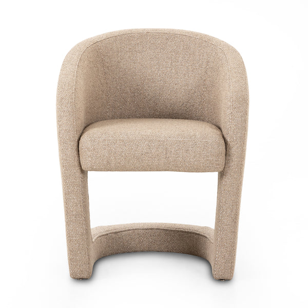 Reynold Dining Armchair In Heron Sand