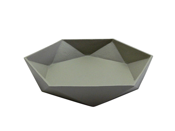 Aluminum Bowl Xl Ivory Finish