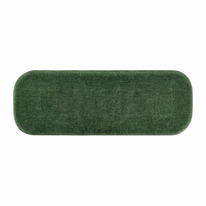 Clinton Chenille Storage Bench, Seneca Green 