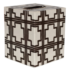 KLEENEX CREAM W BRN SQUARES