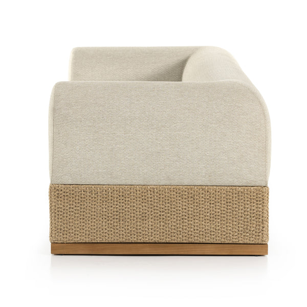 Joss Outdoor Sofa In 106" In Natural Teak