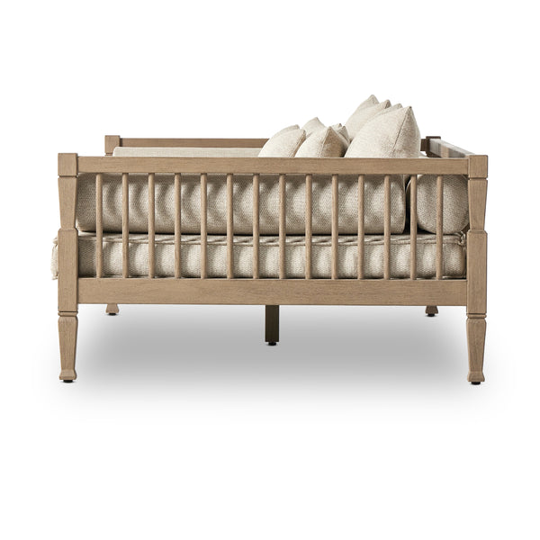 Amero Outdoor Sofa In 86" In Washed Brown In Fsc