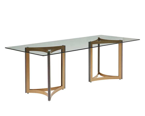 MENDOZA DINING TABLE BASE (SET OF 2)