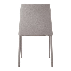 Nora Dining Chair Light Grey - Set of Two