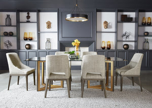 MENDOZA DINING TABLE BASE (SET OF 2)
