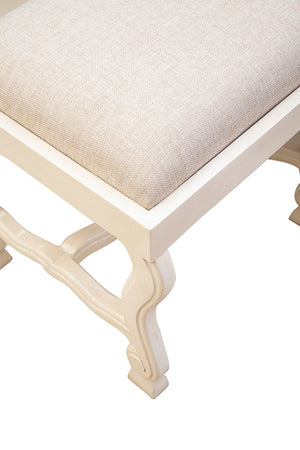 Cream Romeo Bench