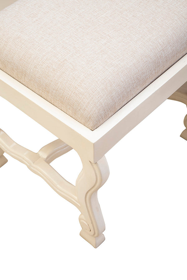 Cream Romeo Bench