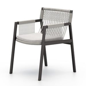 Shuman Outdoor Dining Chair In Stone Grey
