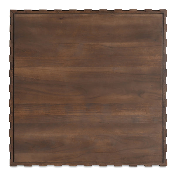 Easton Storage Coffee Table in Brown Wood