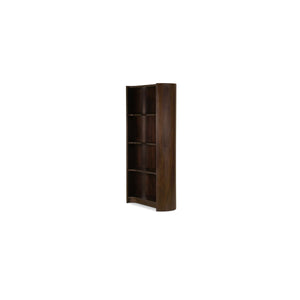 Moe's Nera Bookcase Brown with Mahogany Finish