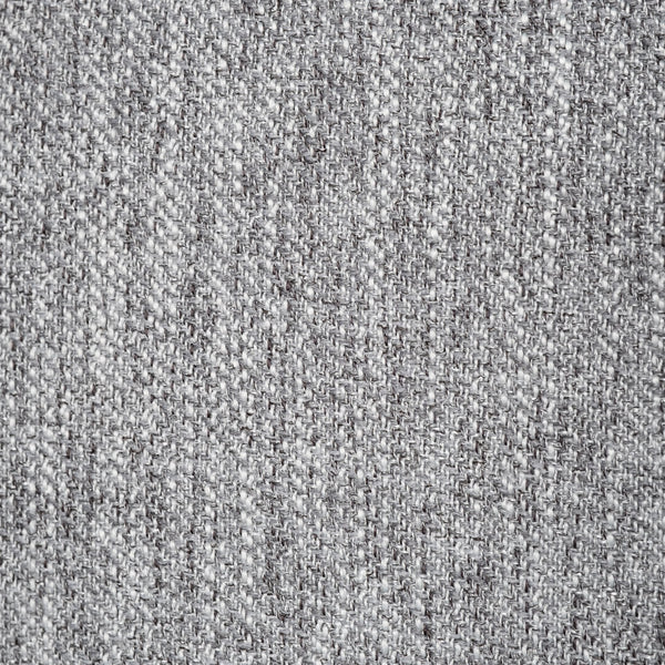 Olympus V Castlerock Grey Fabric Wrapped Brown Wooden Frame Accent Chair