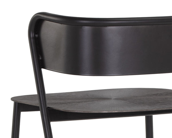 Keanu Counter Stool - Gunmetal