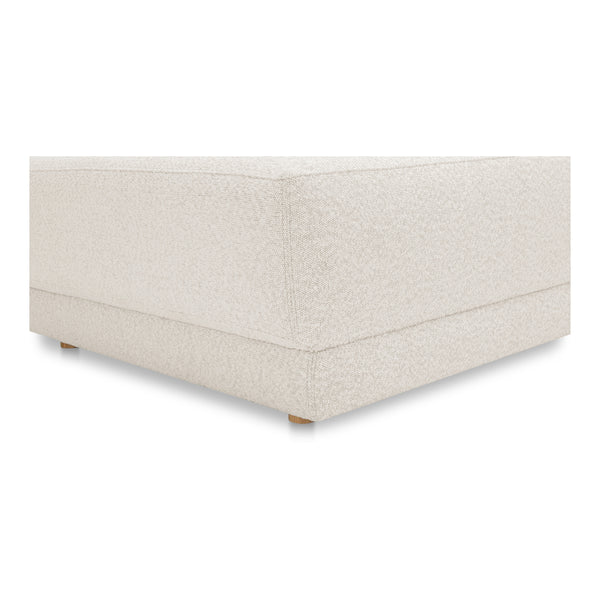 Moe's Bryn Collection Chaise in Oyster Beige