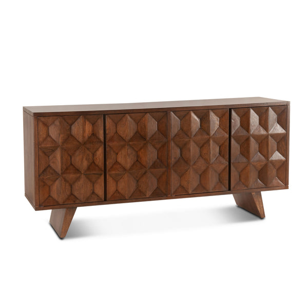 Palermo 70" Sideboard Matte Brown