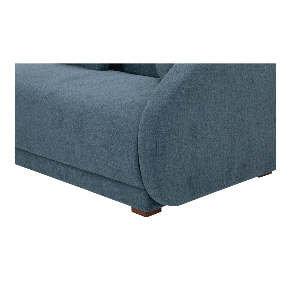 Fraser Right Arm Facing Sofa in Deep Blue