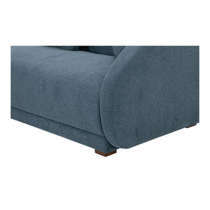Fraser Right Arm Facing Sofa in Deep Blue