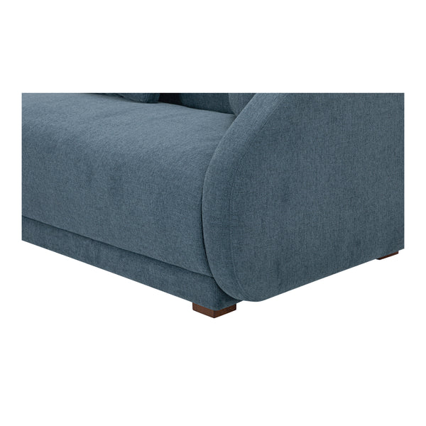 Fraser Right Arm Facing Sofa in Deep Blue