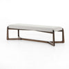 Roscoe Bench in Brunswick Pebble