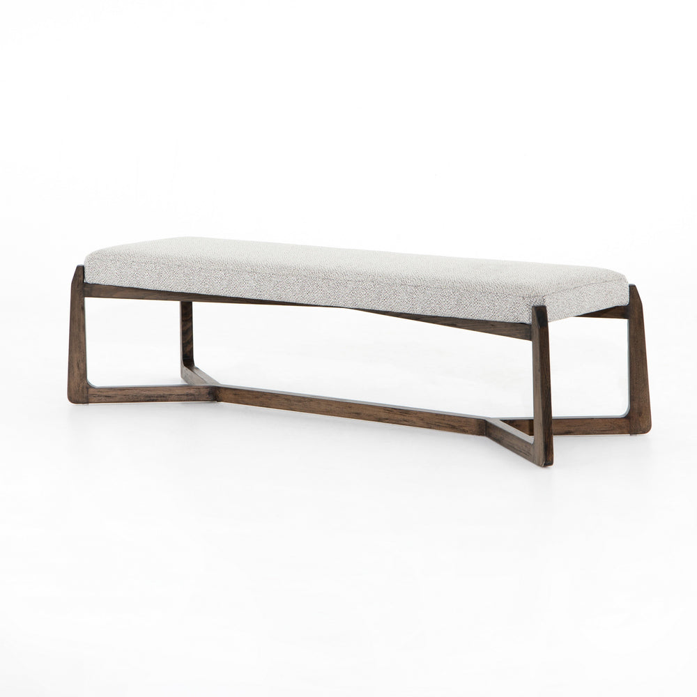 Roscoe Bench in Brunswick Pebble