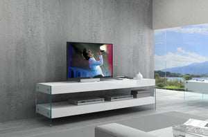 Reese TV Base White High Gloss
