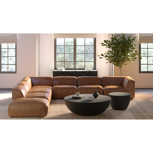 Insitu Coffee Table Black Concrete Drum