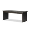 Warby Desk in Worn Black Veneer