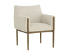 OLEA LOUNGE CHAIR - SANTA CRUZ OATMEAL