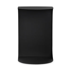 Cote Metal Accent Table - Black Metal Design