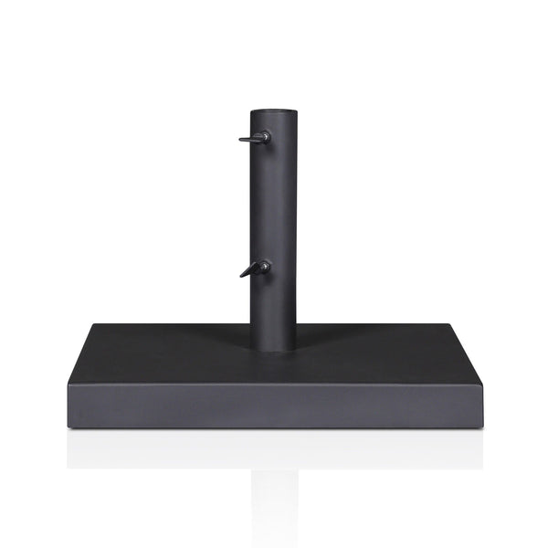 Baska Outdoor Umbrella Stand - Black Stainless Steel