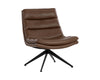 KELLER SWIVEL LOUNGE CHAIR - MISSOURI MAHOGANY LEATHER