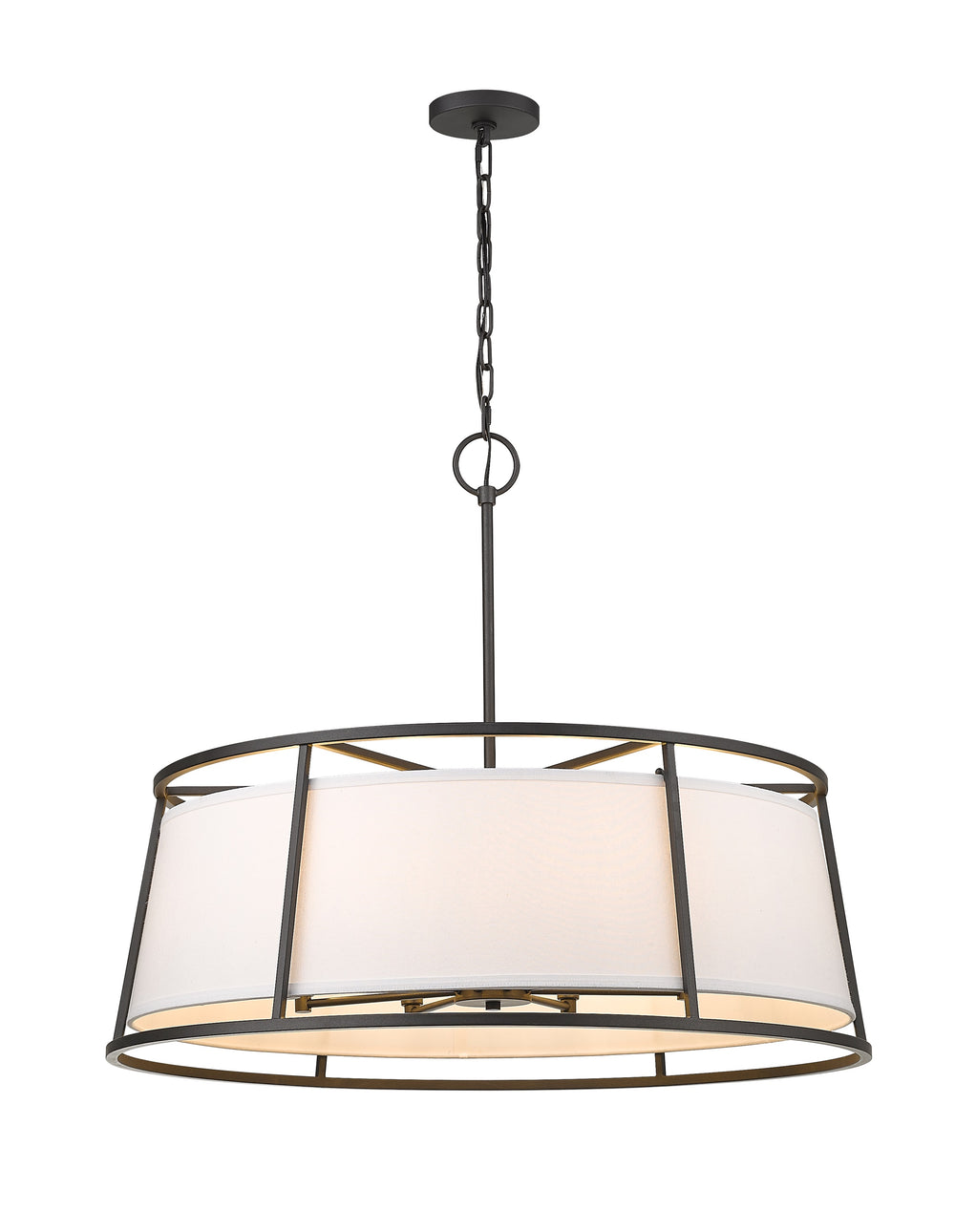 Lenyx Pendant 8 Light Pendant in Iron Ore Finish