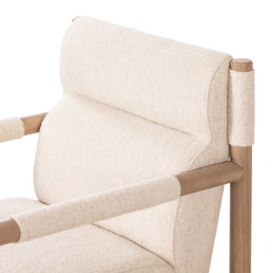 Kiano Dining Armchair In Charter Oatmeal