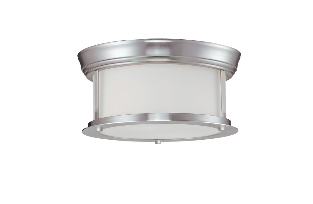 Sonna 2 Light Ceiling in Brushed Nickel Finish