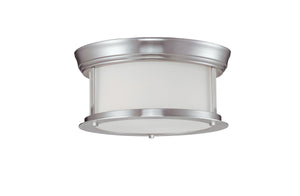 Sonna 2 Light Ceiling in Brushed Nickel Finish