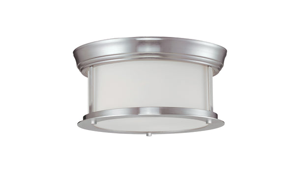 Sonna 2 Light Ceiling in Brushed Nickel Finish