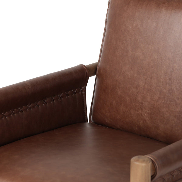 Kellis Dining Chair In Havana Brown And Amber Ash