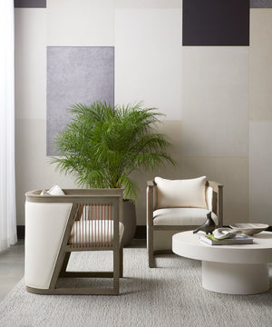 SALA LOUNGE CHAIR - LINOSO IVORY