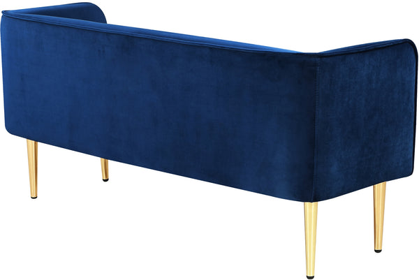 Tim Bench In Navy Velvet