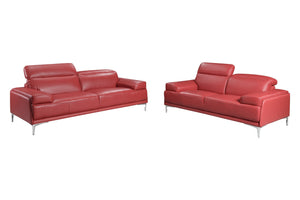 Blythe Sofa in Red 