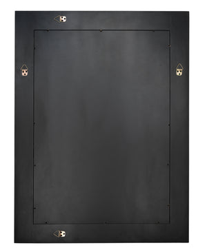 Rorschach Wall Mirror, Indigo Blue Lacquer
