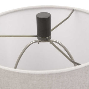 Volterra Taupe-Gray Table Lamp