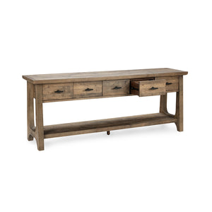 Talladega Solid Wood Console Table with Drawers