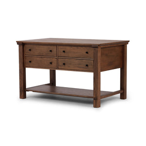 Gardendale Kitchen Island - Tan Oak Veneer