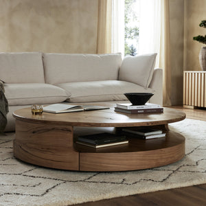 Matheus Coffee Table in Natural Reclaimed French