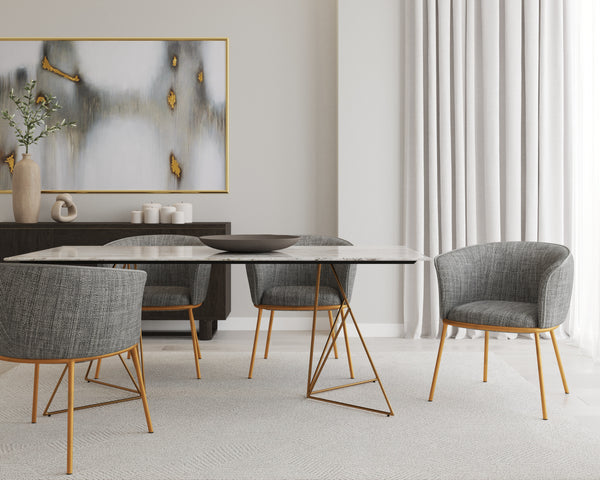 CALAIS HAND-TUFTED RUG - OATMEAL / GREY - 10' X 14'
